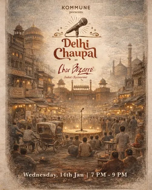 Delhi Chaupal Open Mic 1