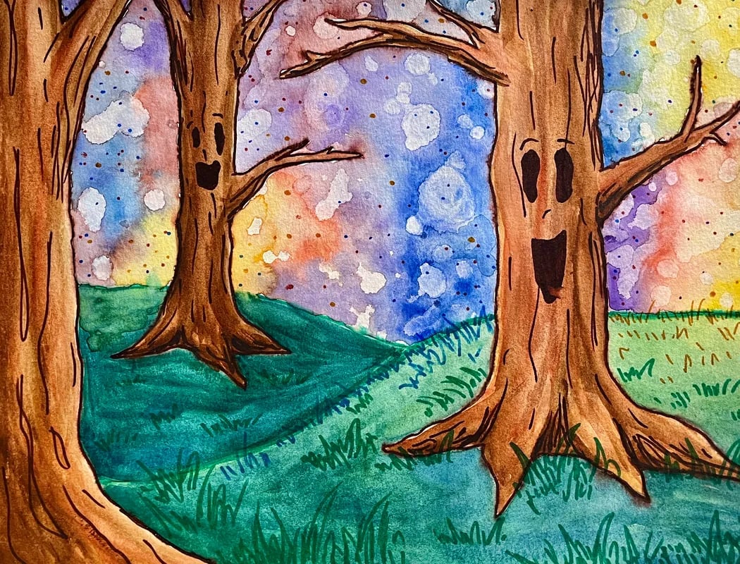 Summer Art Adventure Camp 1/2 day (Ages 6-9) - Whimsical Wonderland 1