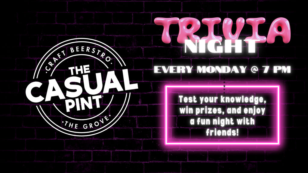 Live Trivia at The Casual Pint 3