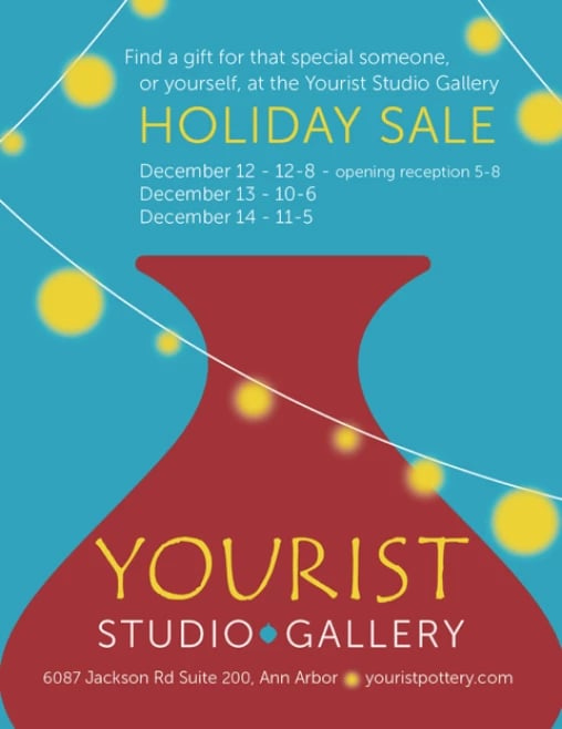 Yourist Studio Gallery Holiday Sale 1