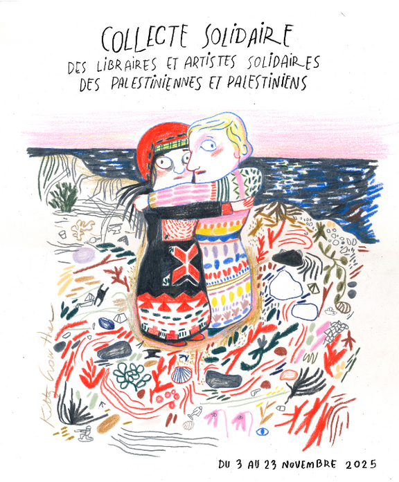 Collecte Solidaire - Collecte des libraires et artistes solidaires des Palestiniennes et Palestiniens 1