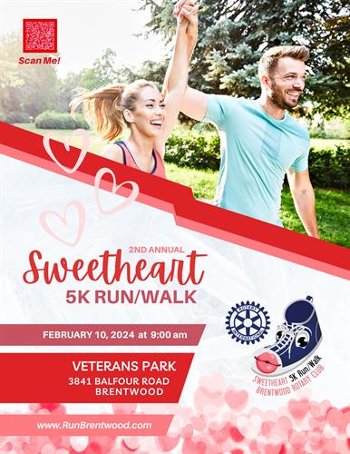 Brentwood Rotary's 2nd Annual Sweetheart 5K Run 1
