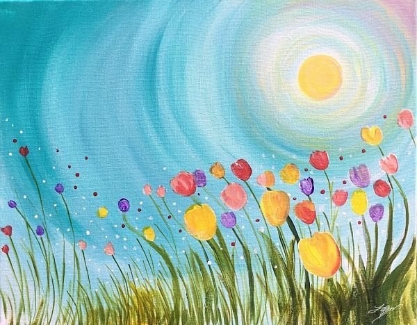 Flowers in the Meadow 1