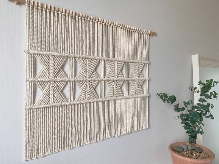 Macrame Wall Hanging Sip N' Stitch 3