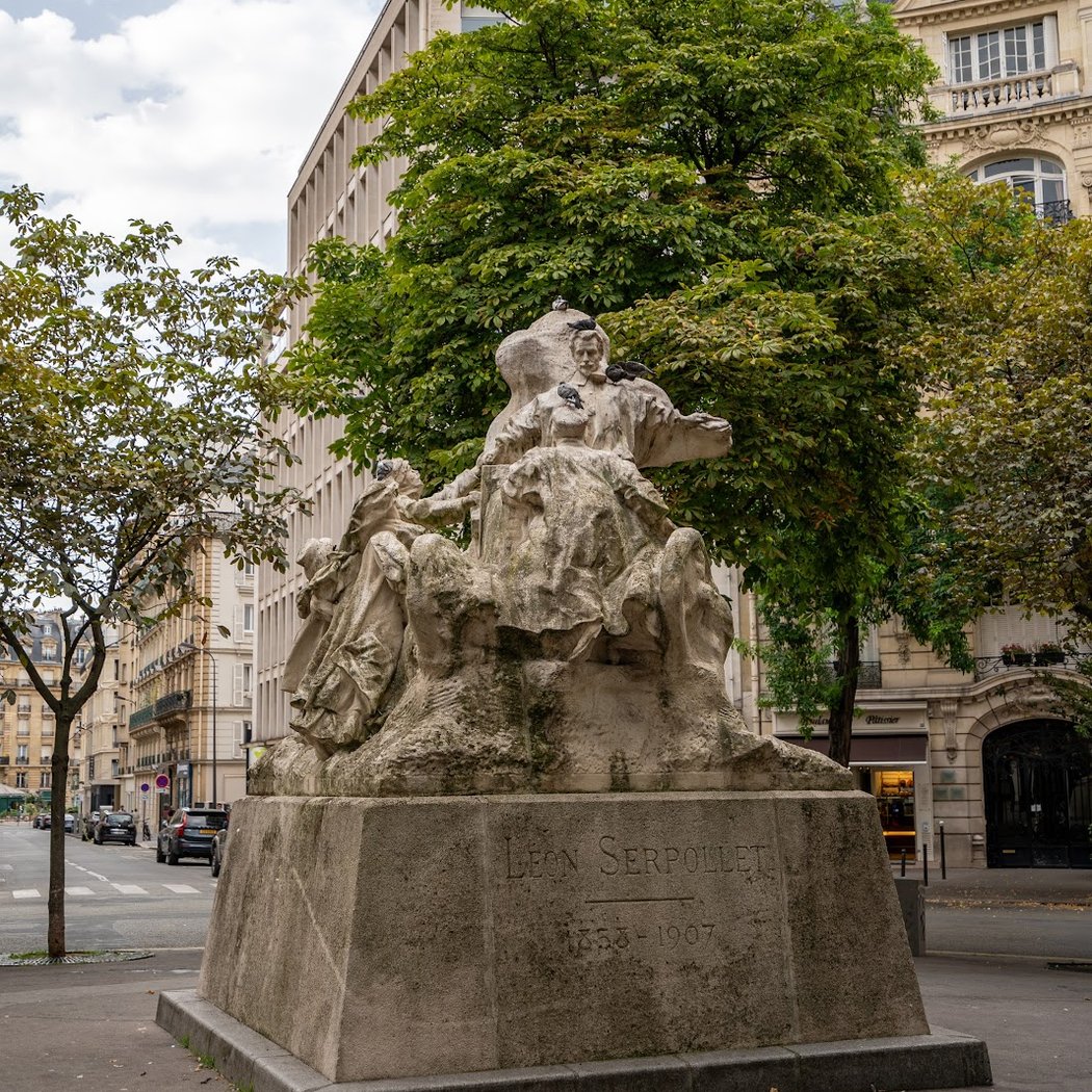 Statue de Léon Serpollet 1