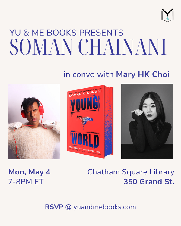 Book Launch | Young World by Soman Chainani 1