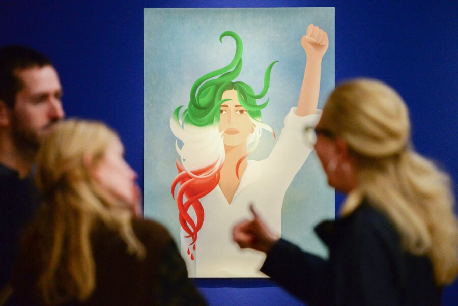 Guided Tour in German Sign Language: HAIR—Stories of Power and Passion