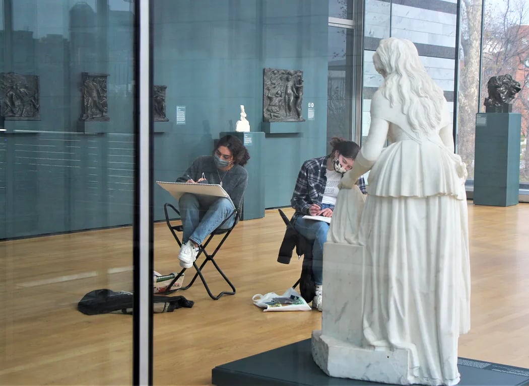 Sketching in the Galleries 2