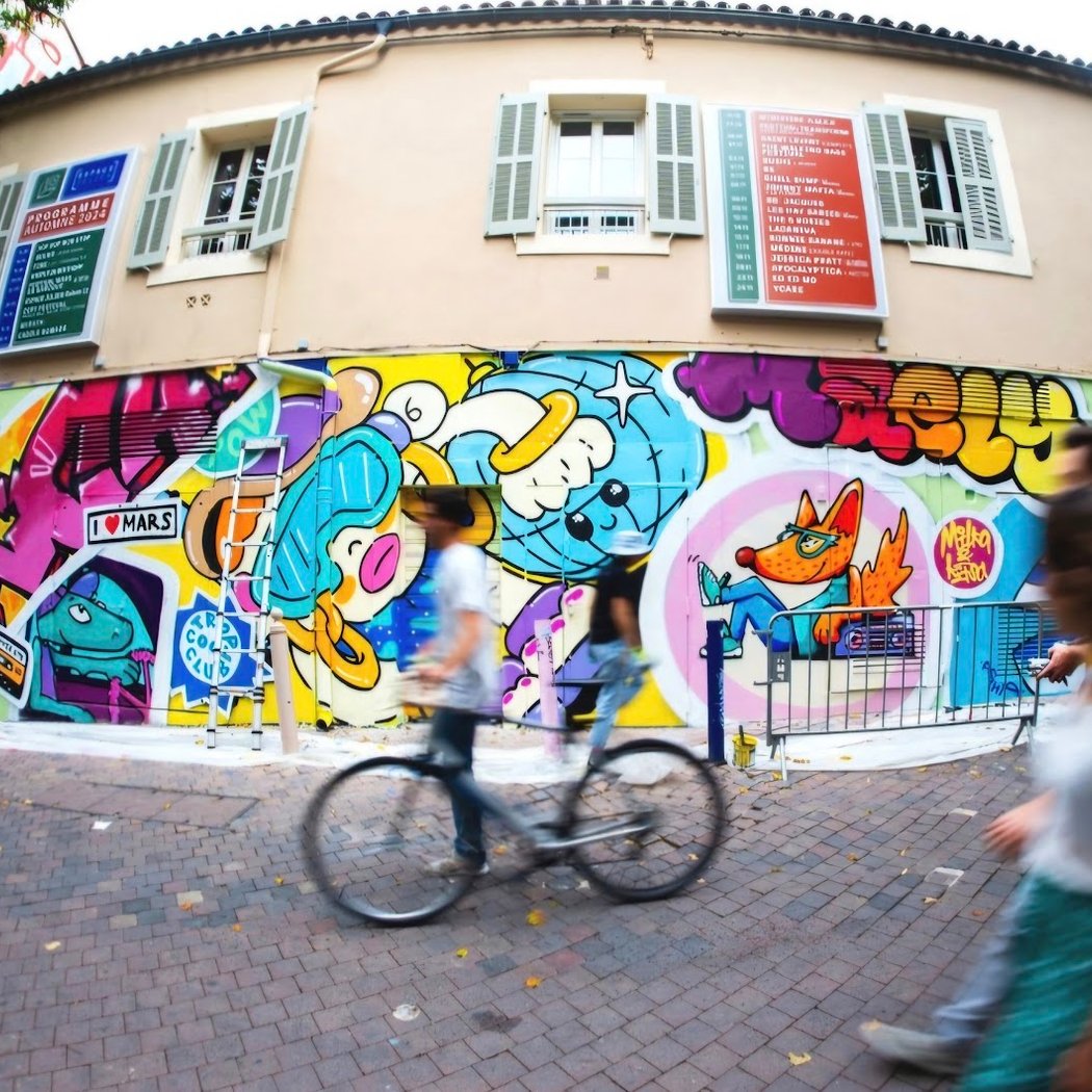 AKA77 - Street Art Marseille / Art urbain 2