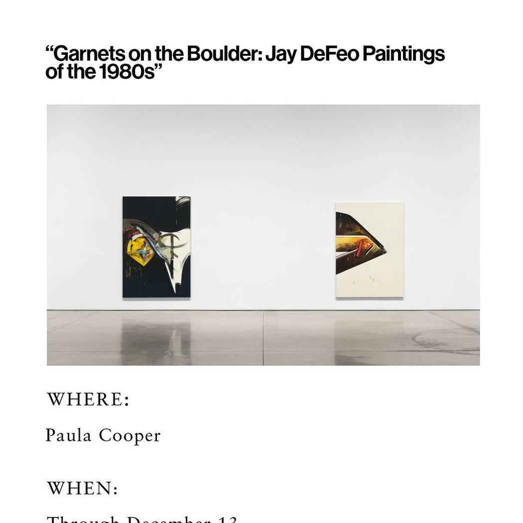 Garnets on the Boulder: Jay DeFeo Paintings of the 1980s 1
