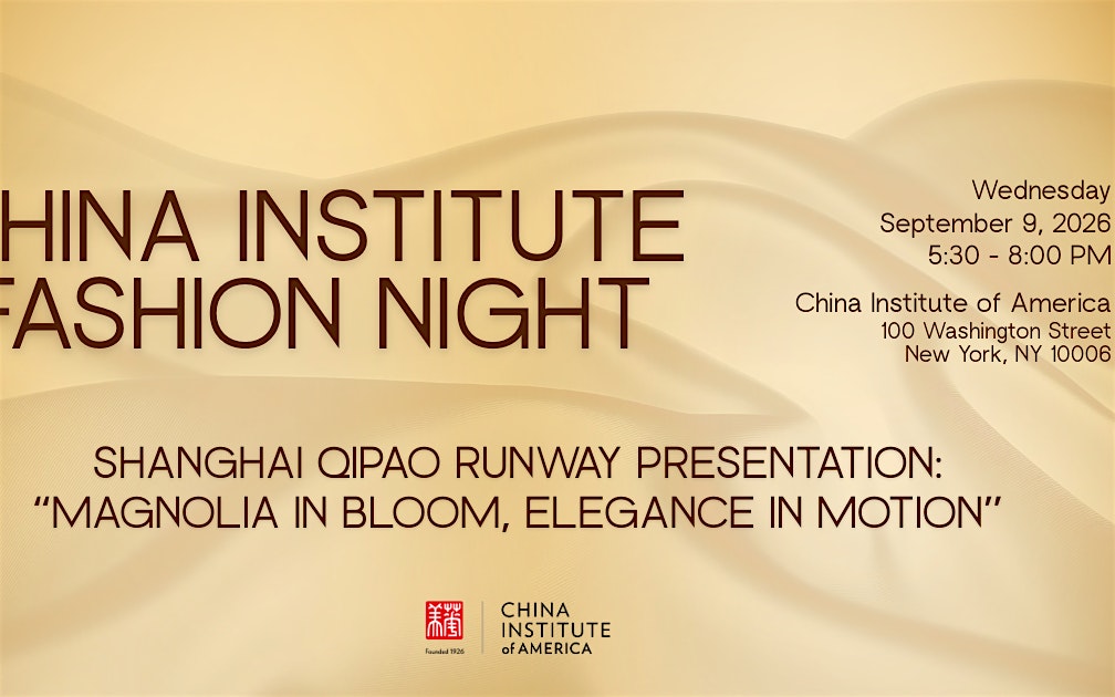 CIFW - China Institute Fashion Week: Qipao Fashion Night