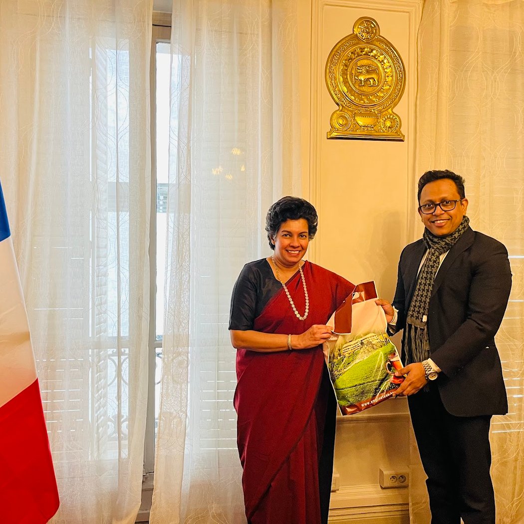 Embassy of Sri Lanka in France. 2