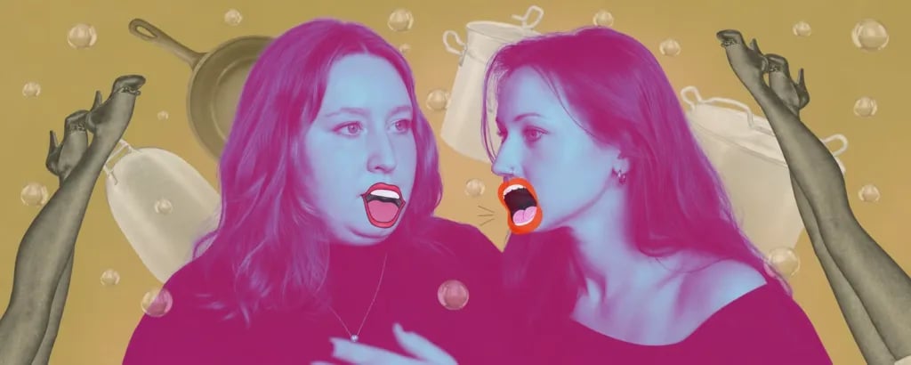DOOFY: 2 girls make noise (not like that)