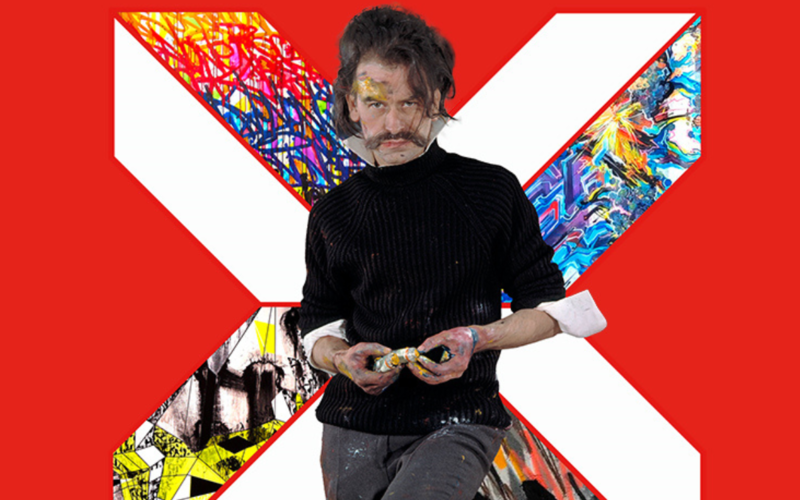 Street Art Exhibition inspired by Georges Mathieu 1