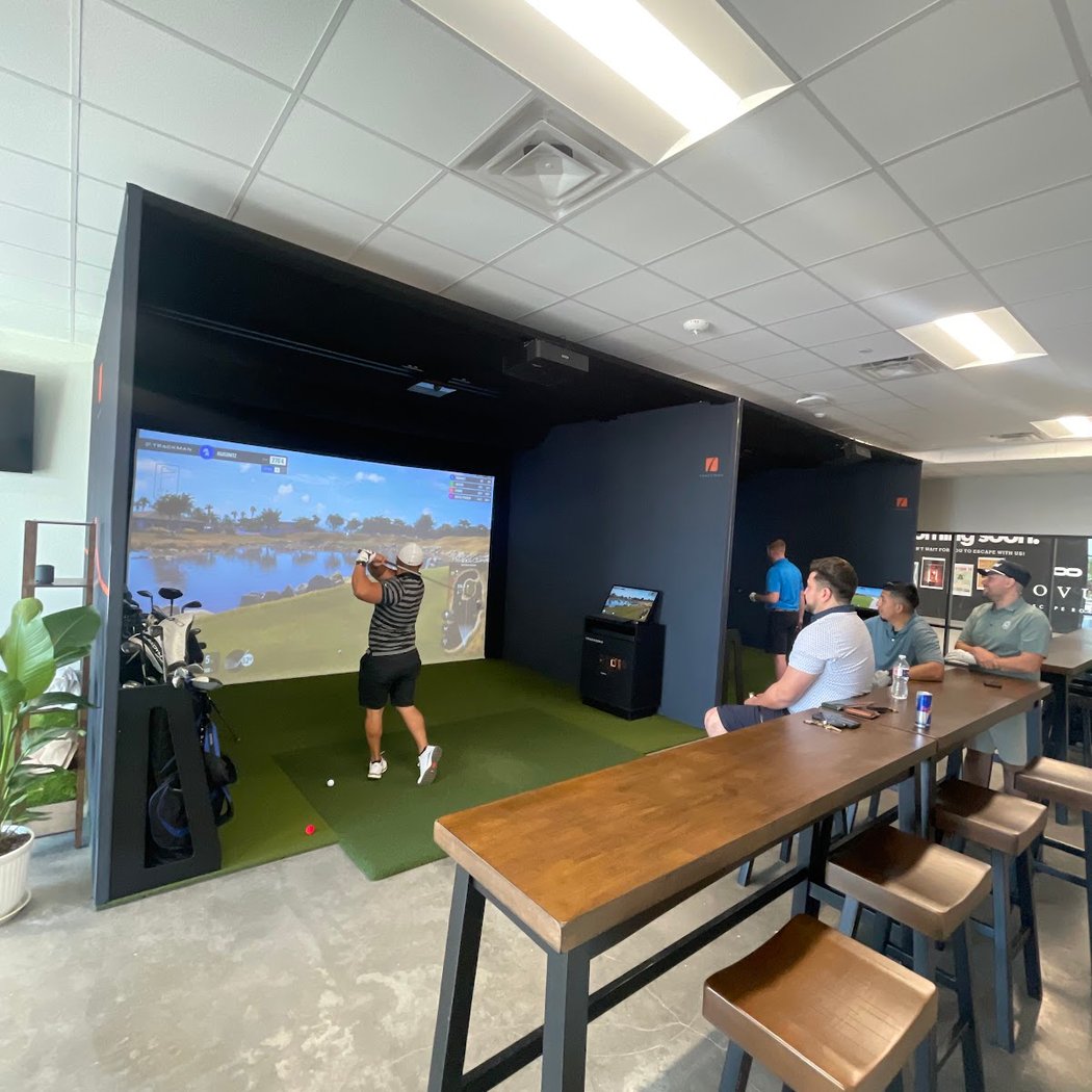 Ribbon Cutting & Grand Opening at Pin High Indoor Golf Club 1