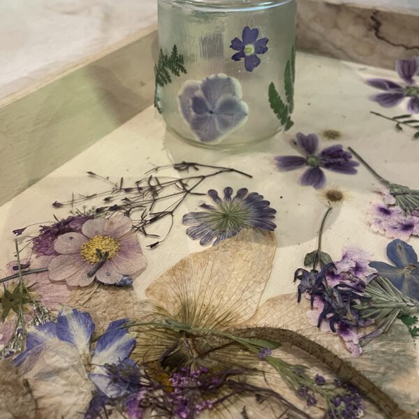 Pressed-Flower Votives with Julie H. Goon 1