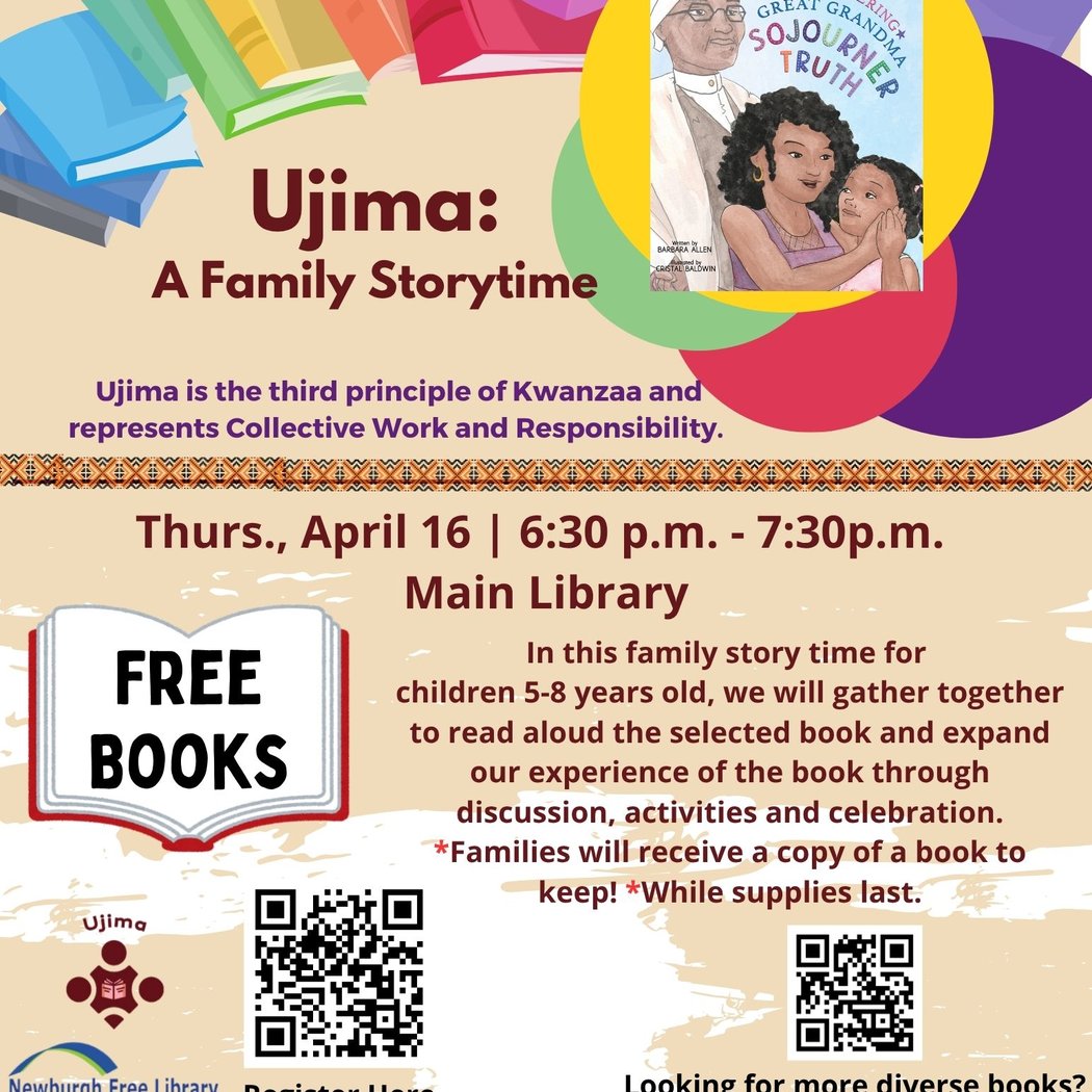 Ujima: A Children's Literacy Program In-Person 1