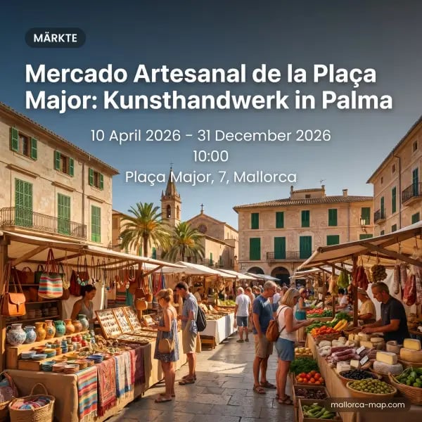 Mercado Artesanal de la Plaça Major