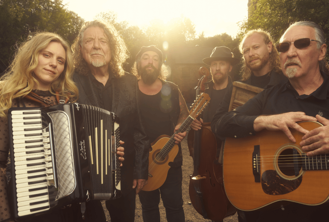 Robert Plant with Saving Grace and Suzi Dian 1