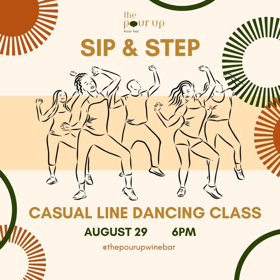 Sip & Step - Casual Line Dancing