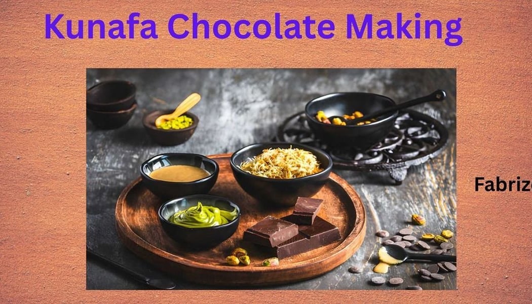 Kunafa Chocolate Making 1
