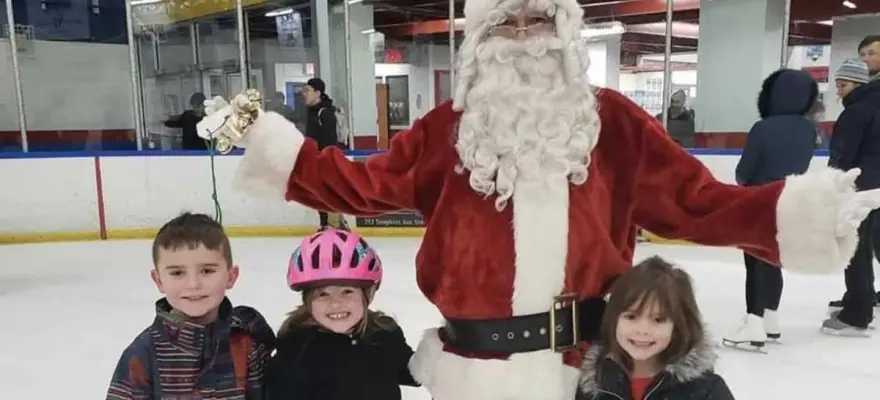 Skating with Santa 1