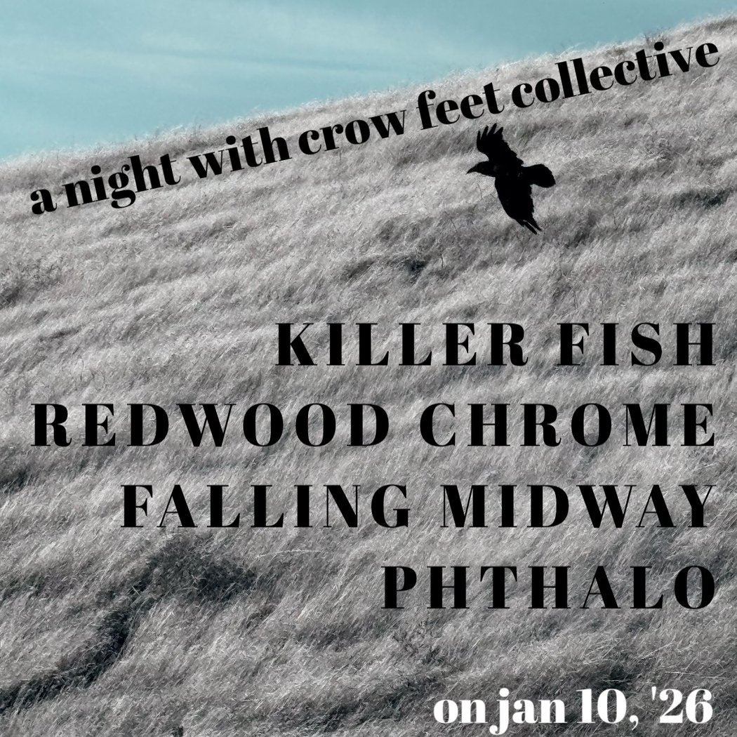 Redwood Chrome, Phthalo, Killer Fish and Falling Midway 1