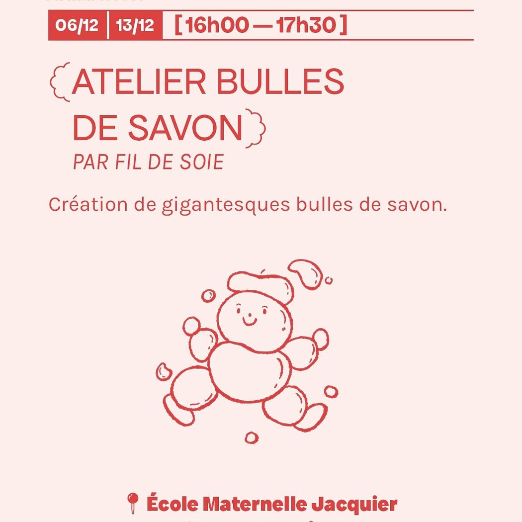 Atelier Bulles de Savon 1