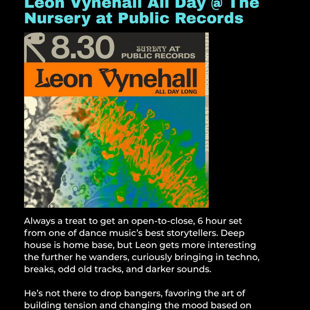 Leon Vynehall All Day