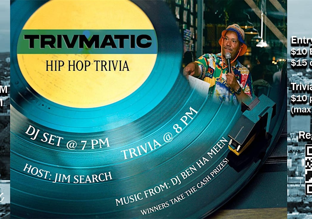 Trivmatic Hip Hop Trivia Night at BierWax f/DJ Ben Ha Meen