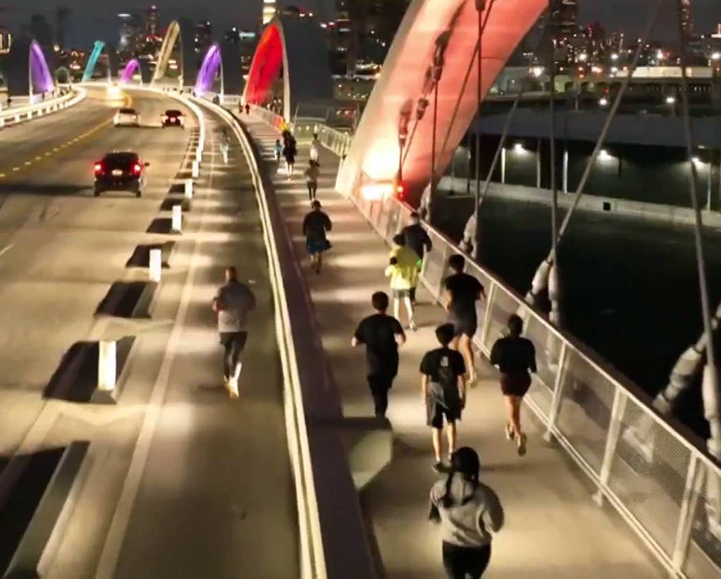 Boyle Heights Bridge Runners Weekly Social Run