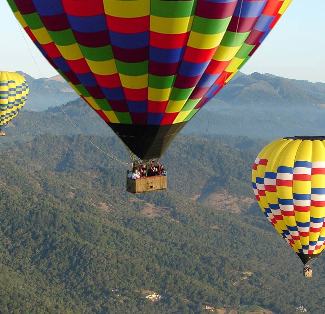 Balloons Above the Valley 1