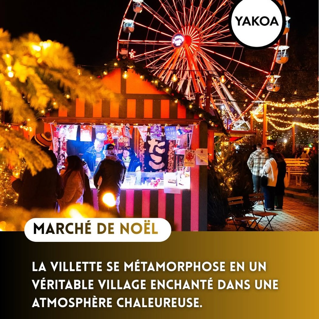 Le marché de Noël de La Villette 1