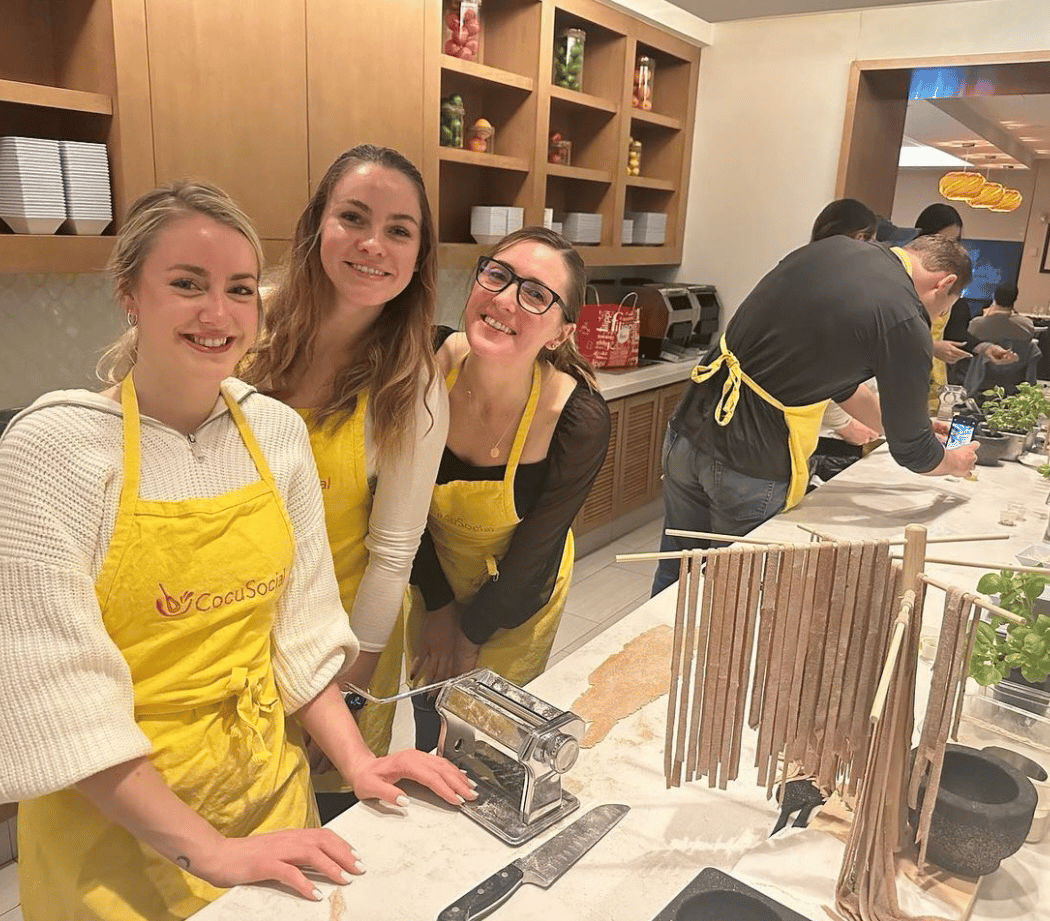 Authentic Tagliatelle al Pesto Cooking Class 2