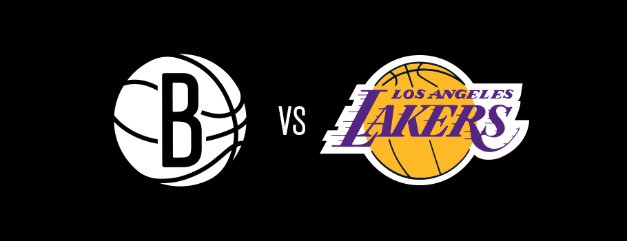 Brooklyn Nets vs. Los Angeles Lakers 1