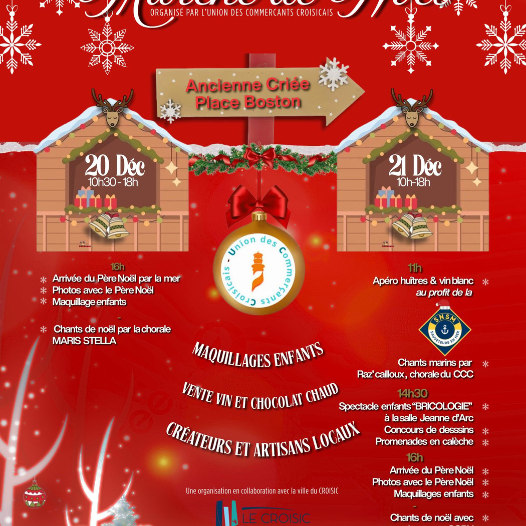 Marché de Noël - Union des Commerçants Croisicais 1