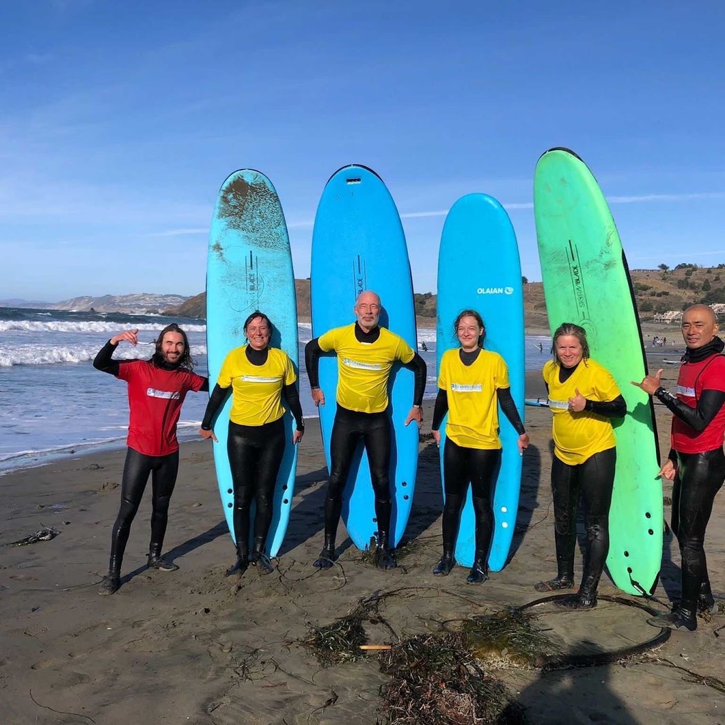 Beginner Surfing 3