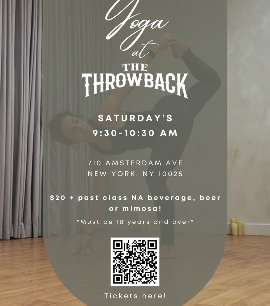 Yoga at The Throwback 1