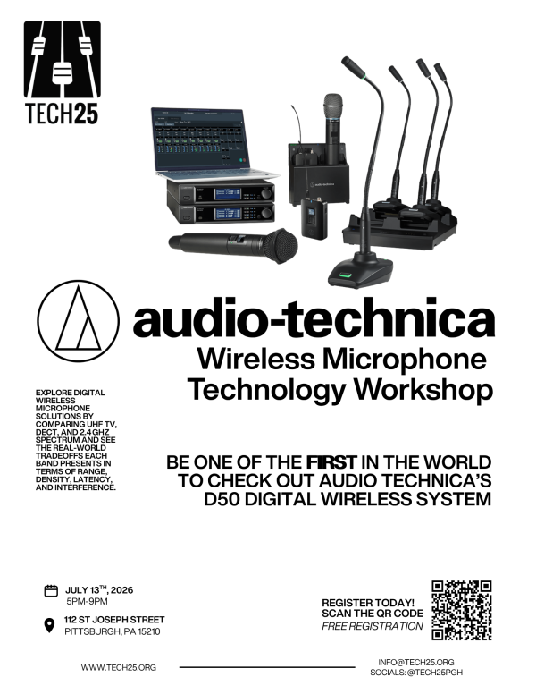 Audio Technica Wireless Microphone Technology Workshop 1