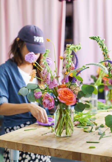 Seasonal Flower Arranging Workshop 1