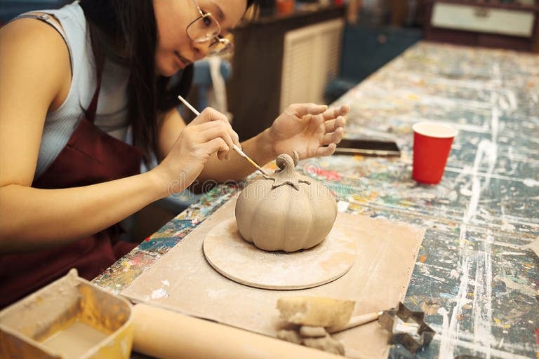 Ceramic Pumpkins and Jack-O-Lanterns 2