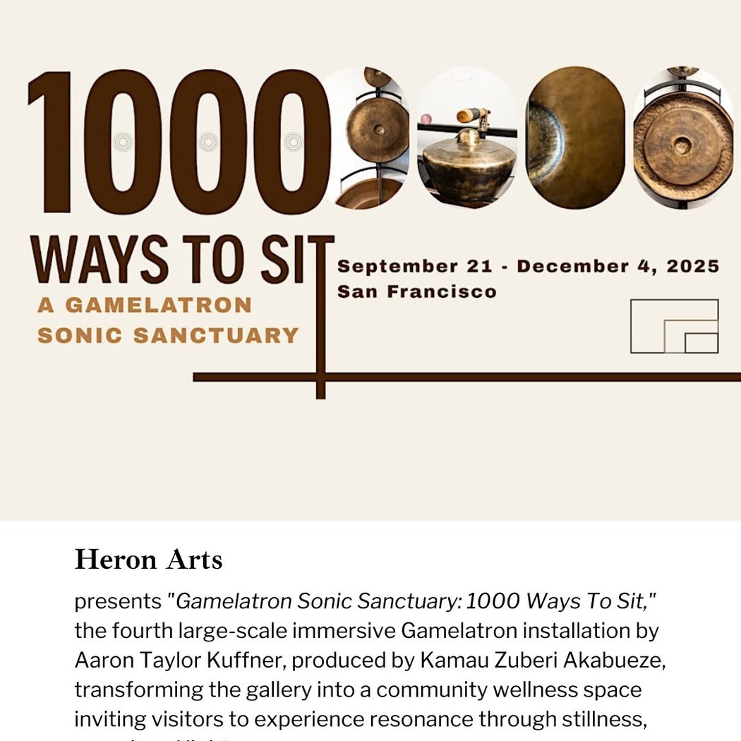 Gamelatron: 1000 Ways to Sit 1