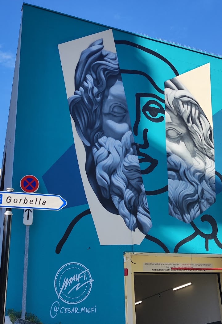 Fresque streetart césar Malfi 1