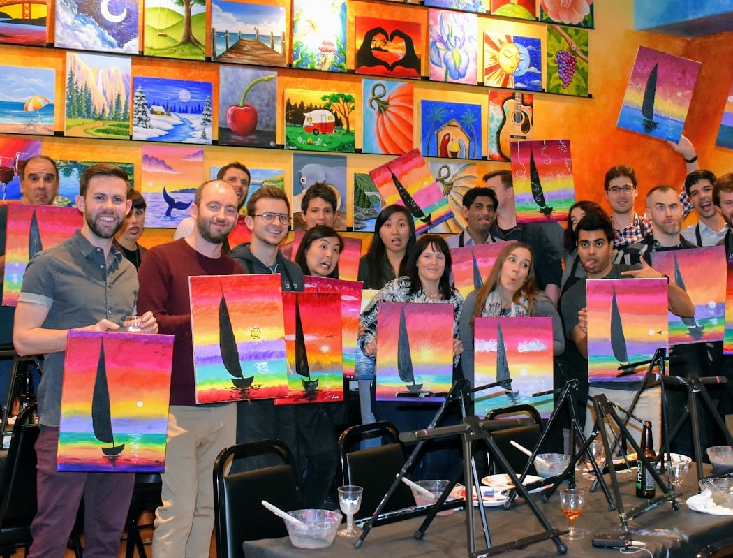 Sip, Paint and Taste at the Painted Cork 2