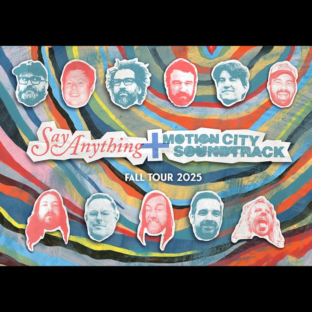Say Anything + Motion City Soundtrack Fall Tour 2025 1