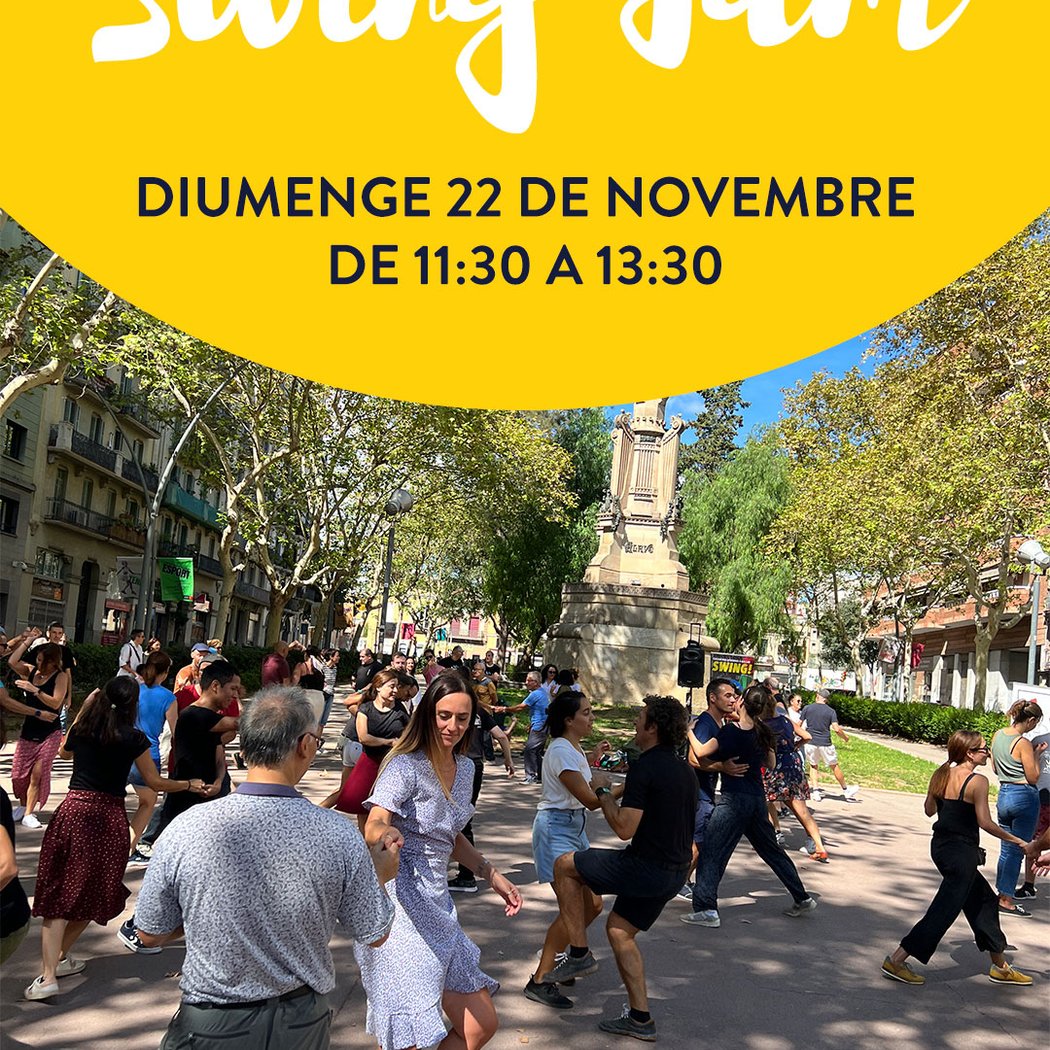 Swing Jam al Passeig de Sant Joan!