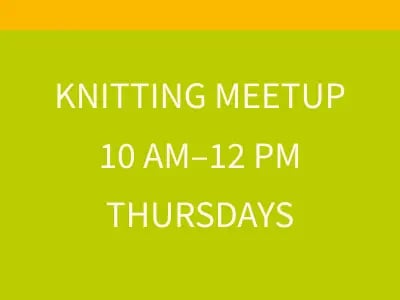 Knitting Meetup 1