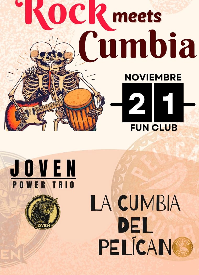 JOVEN + LA CUMBIA DEL PELÍCANO 1
