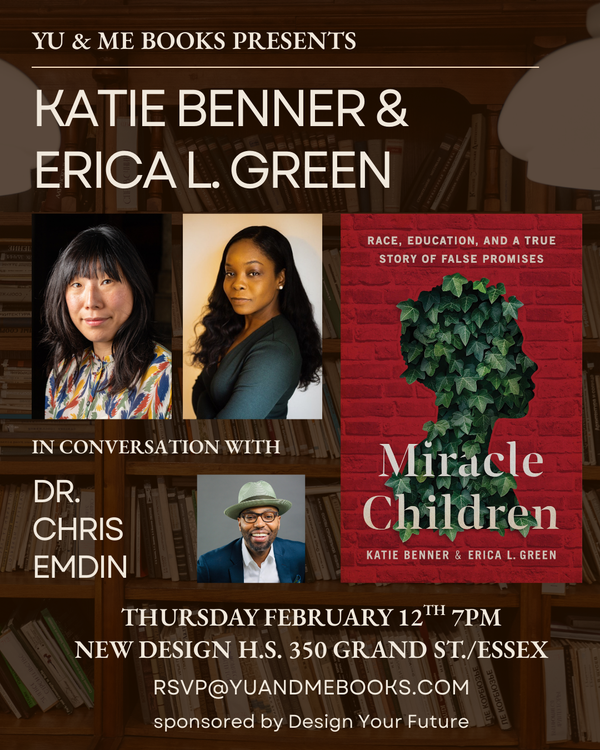 Book Talk | Miracle Children by Katie Benner and Erica L. Green 1