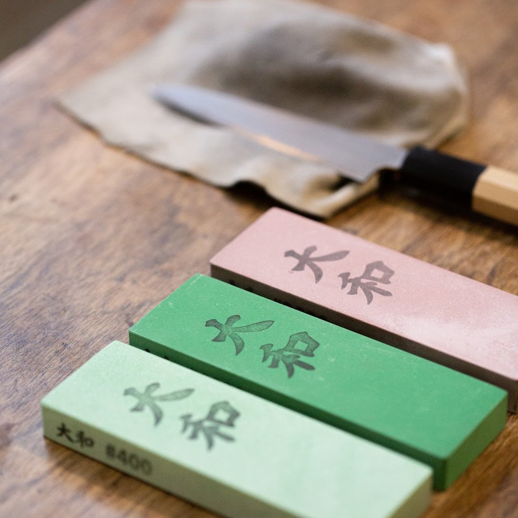 Atelier d’affûtage de couteau japonais 4